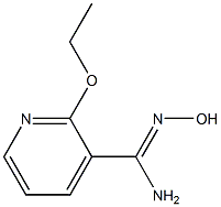 2-ethoxy-N'-hydroxypyridine-3-carboximidamide,,结构式