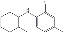 2-fluoro-4-methyl-N-(2-methylcyclohexyl)aniline,,结构式