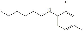 2-fluoro-N-hexyl-4-methylaniline