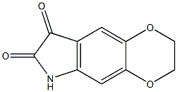 2H,3H,6H,7H,8H-[1,4]dioxino[2,3-f]indole-7,8-dione Structure