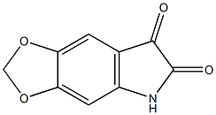 2H,5H,6H,7H-[1,3]dioxolo[4,5-f]indole-6,7-dione 化学構造式