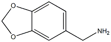 2H-1,3-benzodioxol-5-ylmethanamine Struktur