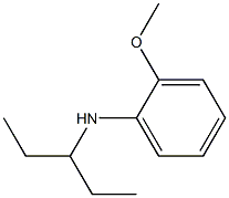 2-methoxy-N-(pentan-3-yl)aniline 化学構造式