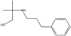 2-methyl-2-[(3-phenylpropyl)amino]propan-1-ol