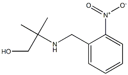  2-methyl-2-{[(2-nitrophenyl)methyl]amino}propan-1-ol