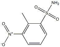 2-methyl-3-nitrobenzene-1-sulfonamide Struktur