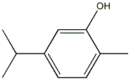 2-methyl-5-(propan-2-yl)phenol Struktur