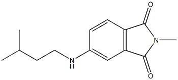  2-methyl-5-[(3-methylbutyl)amino]-2,3-dihydro-1H-isoindole-1,3-dione