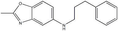  2-methyl-N-(3-phenylpropyl)-1,3-benzoxazol-5-amine