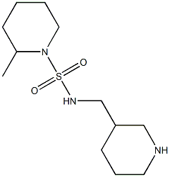 2-methyl-N-(piperidin-3-ylmethyl)piperidine-1-sulfonamide Structure