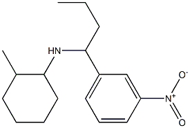 2-methyl-N-[1-(3-nitrophenyl)butyl]cyclohexan-1-amine