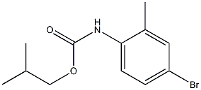  2-methylpropyl N-(4-bromo-2-methylphenyl)carbamate