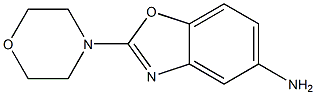 2-morpholin-4-yl-1,3-benzoxazol-5-amine 结构式