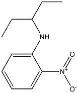 2-nitro-N-(pentan-3-yl)aniline,,结构式