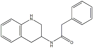 2-phenyl-N-(1,2,3,4-tetrahydroquinolin-3-yl)acetamide|