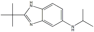 2-tert-butyl-N-(propan-2-yl)-1H-1,3-benzodiazol-5-amine Structure