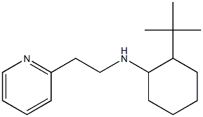 2-tert-butyl-N-[2-(pyridin-2-yl)ethyl]cyclohexan-1-amine,,结构式