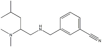 3-({[2-(dimethylamino)-4-methylpentyl]amino}methyl)benzonitrile