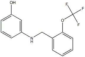 3-({[2-(trifluoromethoxy)phenyl]methyl}amino)phenol