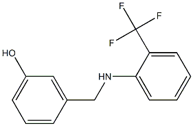  3-({[2-(trifluoromethyl)phenyl]amino}methyl)phenol