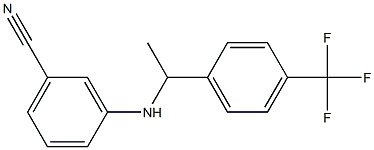 3-({1-[4-(trifluoromethyl)phenyl]ethyl}amino)benzonitrile