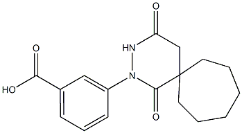 3-(1,4-dioxo-2,3-diazaspiro[5.6]dodec-2-yl)benzoic acid