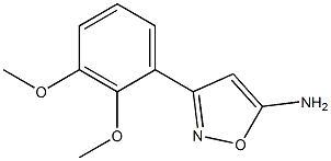 3-(2,3-dimethoxyphenyl)-1,2-oxazol-5-amine Structure
