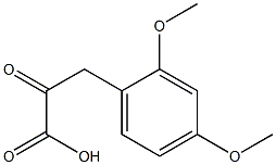 3-(2,4-dimethoxyphenyl)-2-oxopropanoic acid