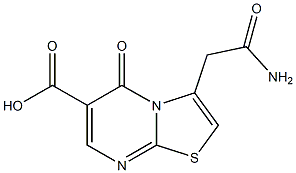 3-(2-amino-2-oxoethyl)-5-oxo-5H-[1,3]thiazolo[3,2-a]pyrimidine-6-carboxylic acid Structure