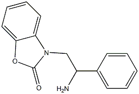 3-(2-amino-2-phenylethyl)-2,3-dihydro-1,3-benzoxazol-2-one|