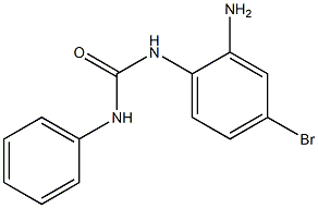 3-(2-amino-4-bromophenyl)-1-phenylurea,,结构式