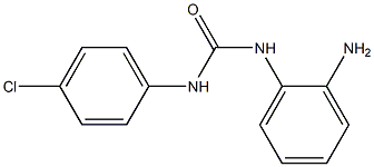 3-(2-aminophenyl)-1-(4-chlorophenyl)urea,,结构式