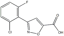 3-(2-chloro-6-fluorophenyl)-1,2-oxazole-5-carboxylic acid