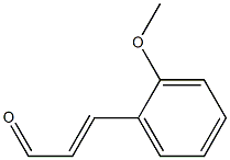 3-(2-methoxyphenyl)prop-2-enal,,结构式