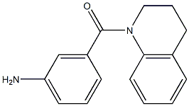 3-(3,4-dihydroquinolin-1(2H)-ylcarbonyl)aniline,,结构式