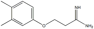 3-(3,4-dimethylphenoxy)propanimidamide