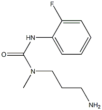  3-(3-aminopropyl)-1-(2-fluorophenyl)-3-methylurea