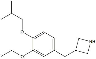  3-(3-ethoxy-4-isobutoxybenzyl)azetidine