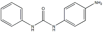 3-(4-aminophenyl)-1-phenylurea,,结构式