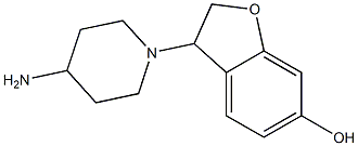 3-(4-aminopiperidin-1-yl)-2,3-dihydro-1-benzofuran-6-ol