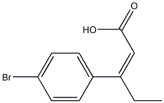 3-(4-bromophenyl)pent-2-enoic acid