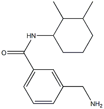 3-(aminomethyl)-N-(2,3-dimethylcyclohexyl)benzamide Structure