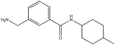3-(aminomethyl)-N-(4-methylcyclohexyl)benzamide