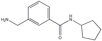 3-(aminomethyl)-N-cyclopentylbenzamide