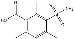 3-(aminosulfonyl)-2,4,6-trimethylbenzoic acid