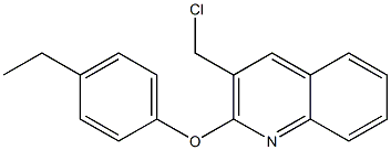 3-(chloromethyl)-2-(4-ethylphenoxy)quinoline