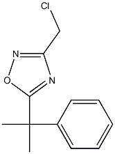 3-(chloromethyl)-5-(2-phenylpropan-2-yl)-1,2,4-oxadiazole