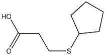 3-(cyclopentylthio)propanoic acid