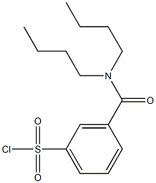 3-(dibutylcarbamoyl)benzene-1-sulfonyl chloride|