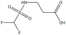 3-(difluoromethane)sulfonamidopropanoic acid